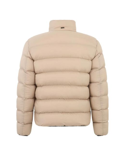 Herno Natural Quilted High-Neck Jacket for men