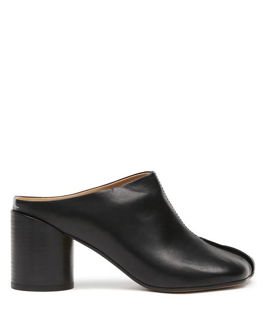 MM6 by Maison Margiela Black Slipper Shoes