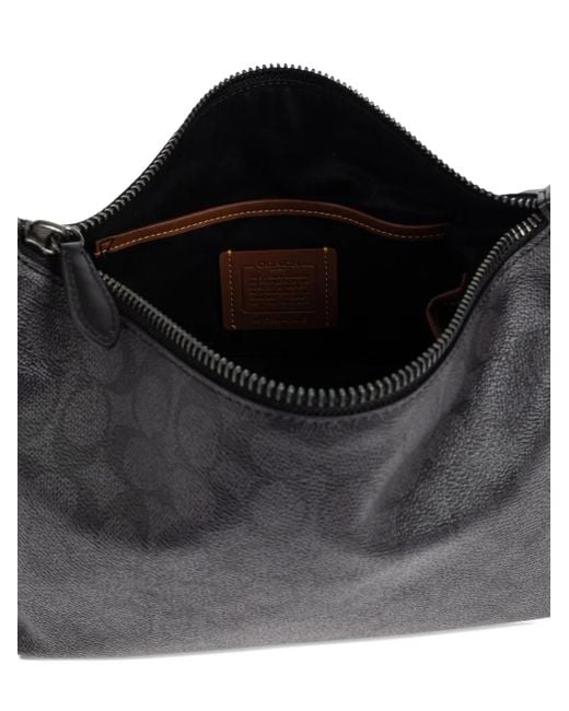 Bolso shopper Signature de lona COACH de hombre de color Blue