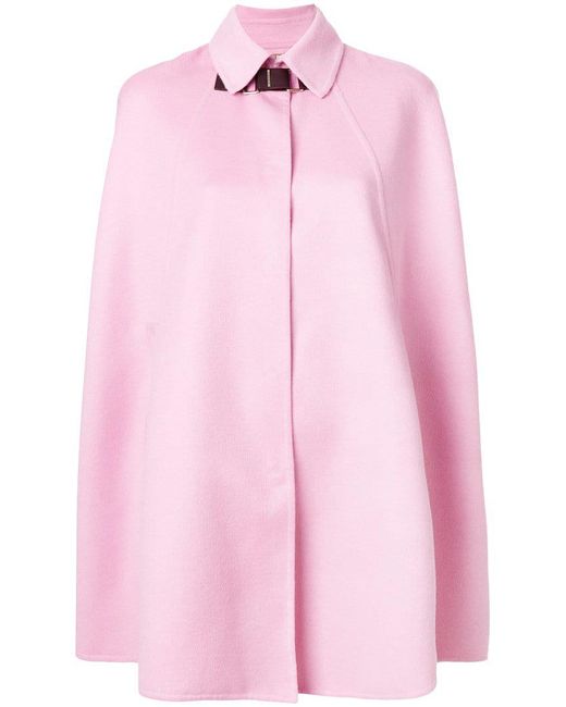 Versace Pink Cape Coat