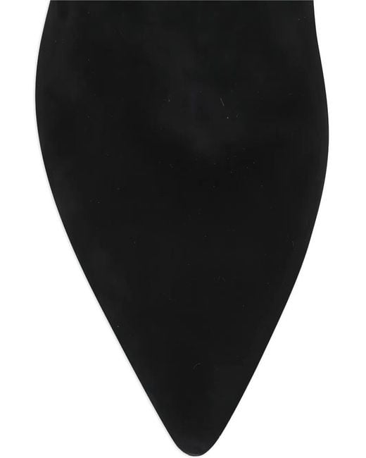 Agl Attilio Giusti Leombruni Black Ide Pointed-Toe Knee-High Boots