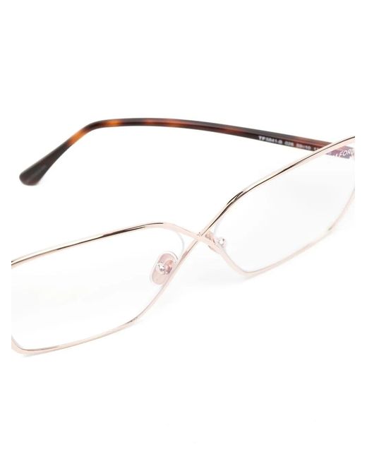 Tom Ford Multicolor Tortoiseshell-Effect Square-Frame Glasses