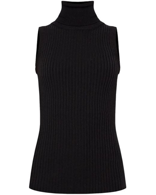 Dolce & Gabbana Black Dna Wool-Blend Top