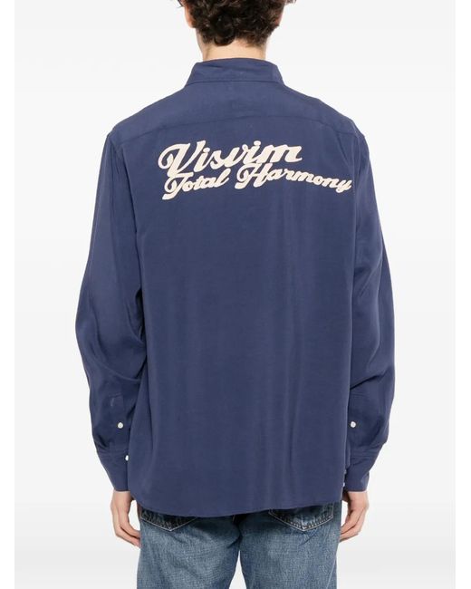 Visvim Blue Meridian Shirt for men