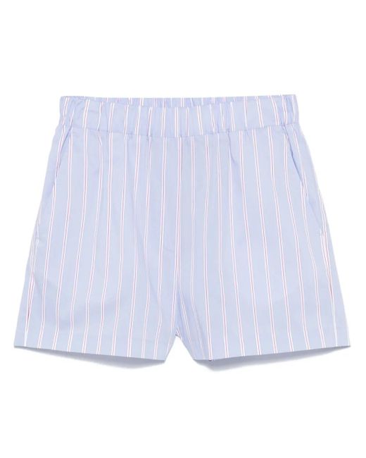 Manuel Ritz ストライプ ショートパンツ Blue