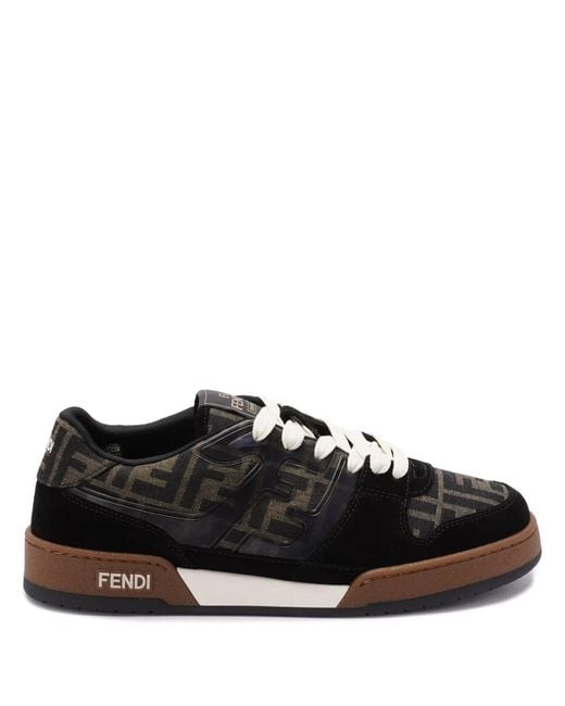 Baskets Match Fendi pour homme en coloris Black