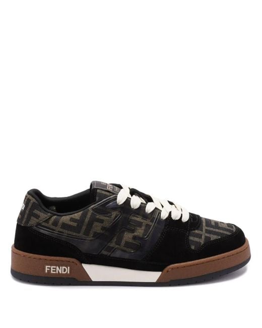 Fendi Match Sneakers in Black für Herren