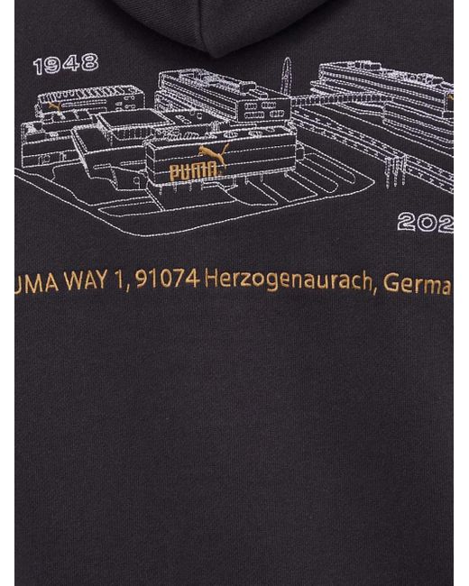 メンズ PUMA グラフィック パーカー Blue
