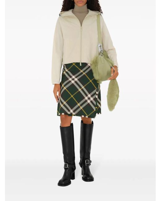 Burberry Natural Equestrian Knight Parka