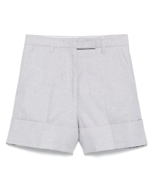THOM BROWNEネイビー サイドストライプ ショートパンツ 三越伊勢丹 | THOM BROWNE/トムブラウン_women 通販 | ネイビー