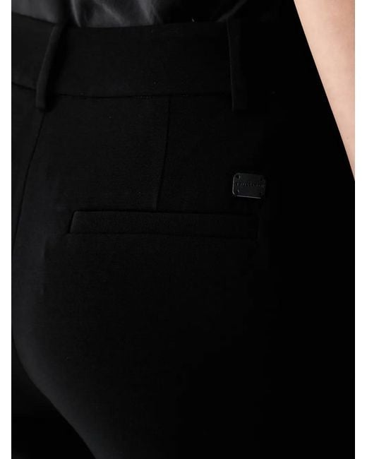 Trussardi Black Tapered Trousers
