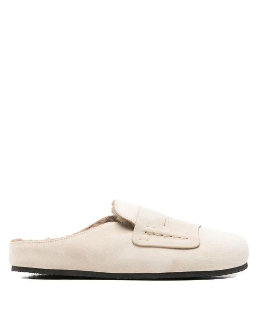 Jacquemus White Les Mocassin Mules for men