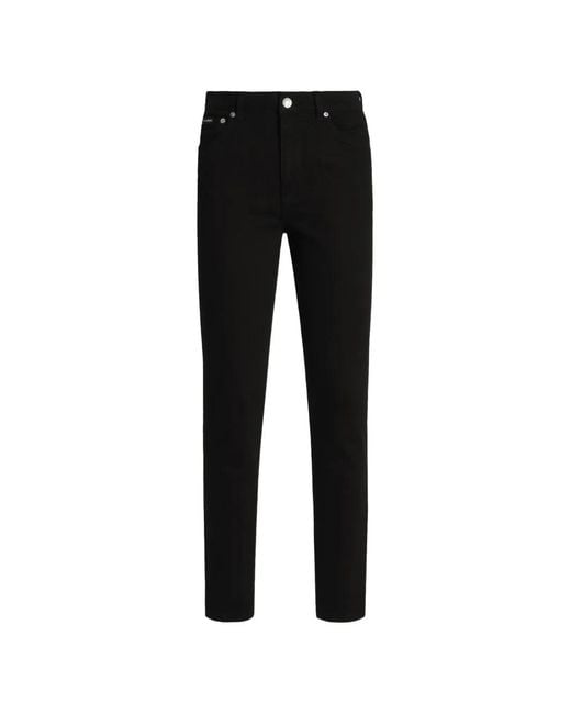 Dolce & Gabbana Black 5-Pocket Denim Trousers