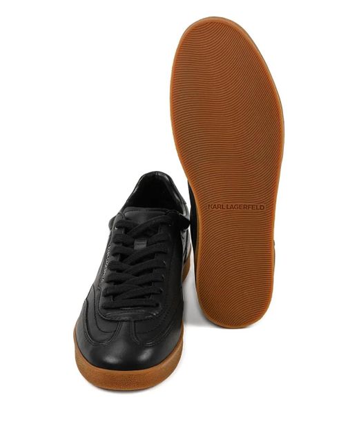 Karl Lagerfeld Black Kandidate Sneakers for men