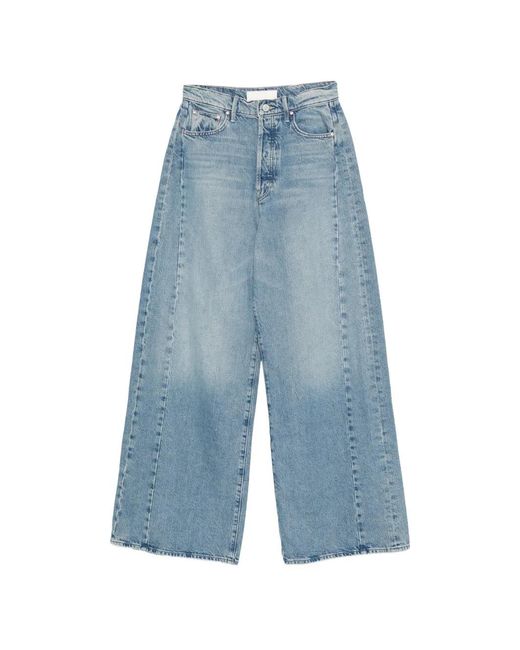 Mother Blue Jean The Pipe Dream Sneak Denim Hood