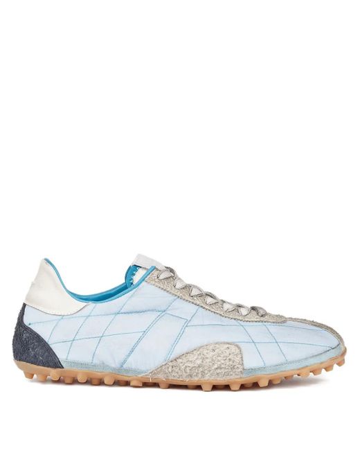 Maison Margiela White Sprinters Lace-Up Sneakers