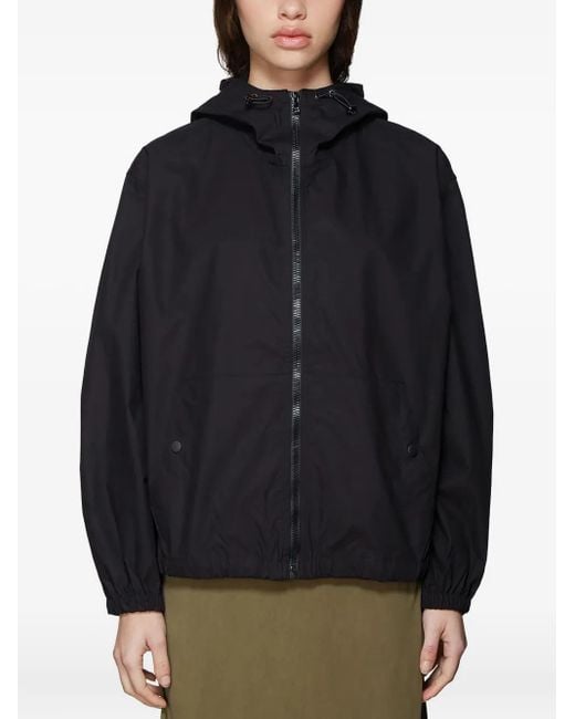 Our Legacy Blue Hooded Drawstring Jacket