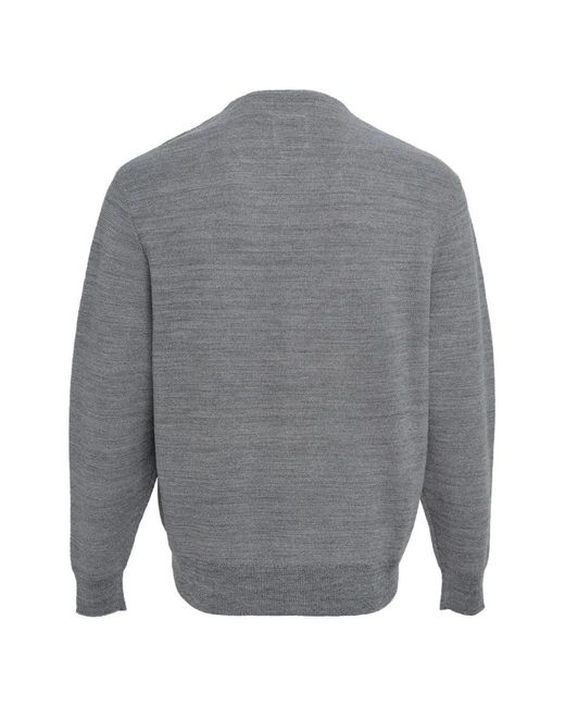 Visvim Gray Selmer V-Neck Cardigan for men