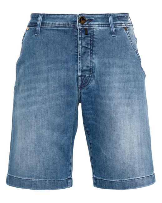 Jacob Cohen Lou Grand Tour Jeans-Shorts in Blue für Herren