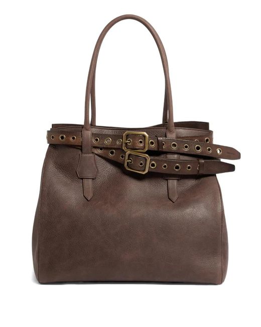 DSquared² Brown Twin Tote Bag for men