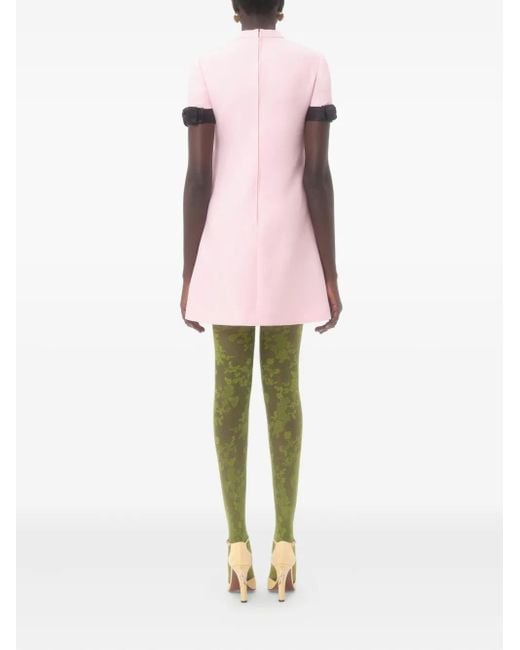 Abito Corto Crepe Couture di Valentino Garavani in Pink