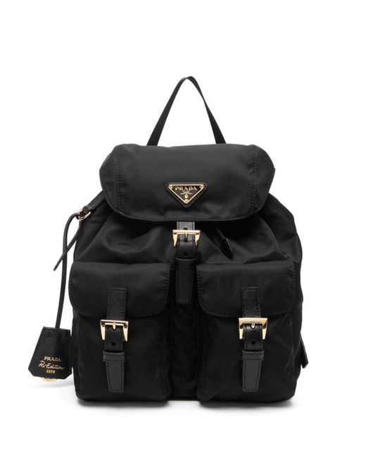 Prada Re-edition 1978 Re-nylon Kleine Rugzak in het Black