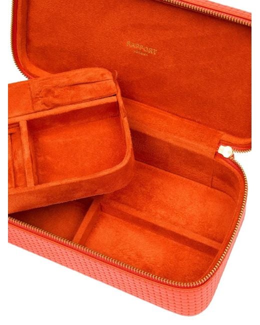 Rapport Orange Charlotte Jewellery Case