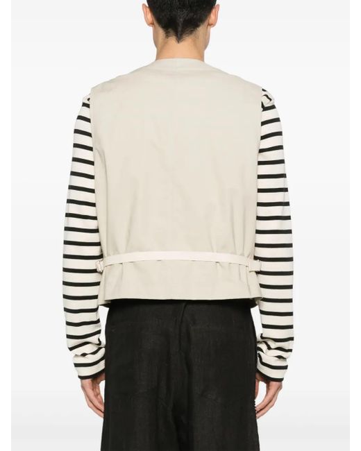 Lemaire Natural Technical Gilet for men