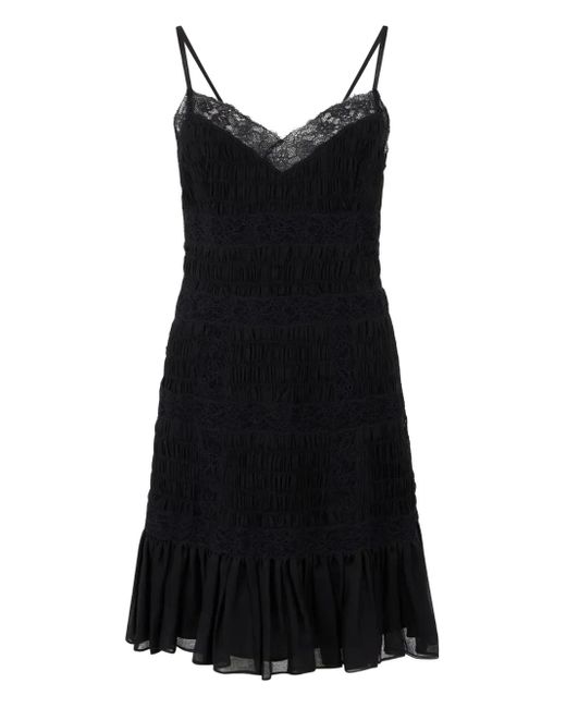 Abito Con Ruches di Valentino Garavani in Black