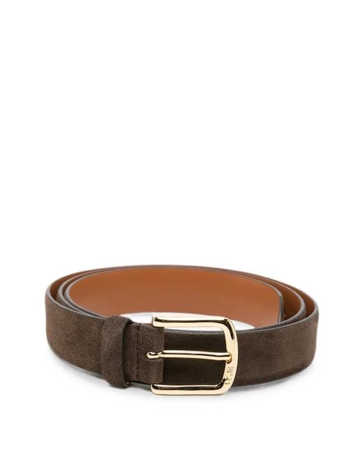 N°21 Brown Suede Buckle-Fastening Belt