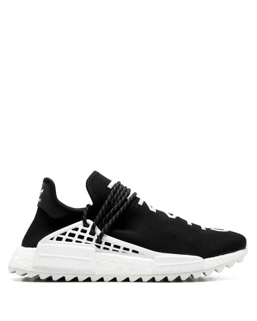 Adidas Black X Pharrell Williams Cc Hu Nmd "Chanel" Sneakers