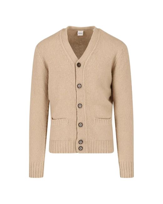 Aspesi Natural I Waited V-Neck Button-Up Cardigan for men