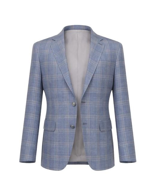 Canali Blue Kei Blazer for men