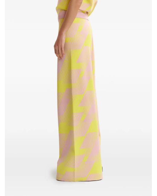 Essentiel Antwerp Yellow Elastic-Waistband Trousers
