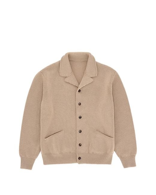 Fortela Natural Brando Button-Front Cardigan for men