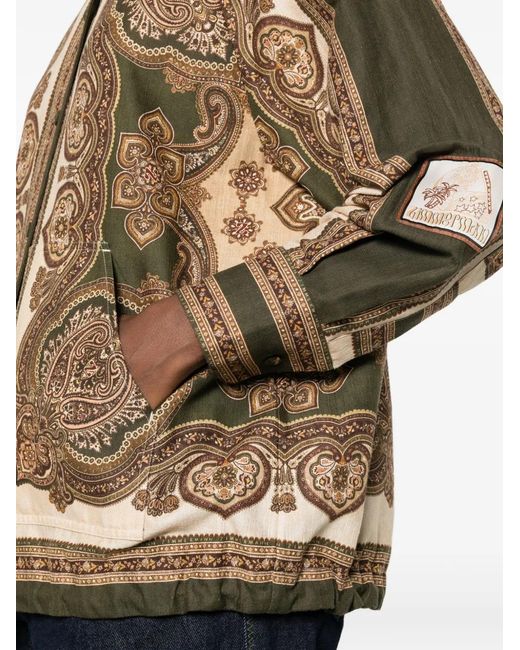 Zimmermann Natural Mahon Paisley-Print Blouse