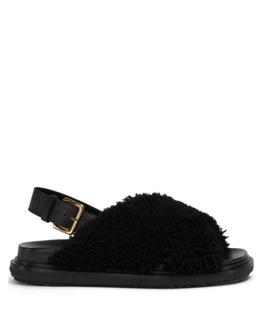 Marni Black Fussbett Crossing Co Shoes