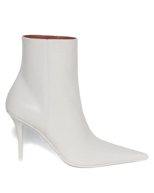 AMINA MUADDI White Barbara Boots