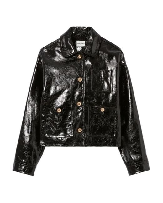 Claudie Pierlot Black Button-Up Jacket