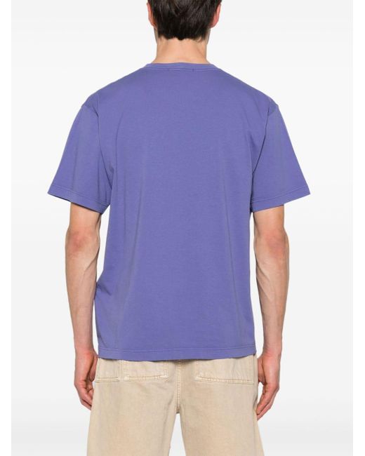 Stone Island Scratched Paint Two T-Shirt in Blue für Herren