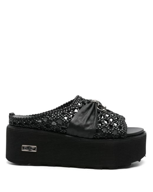 Cult プラットフォーム サンダル Black