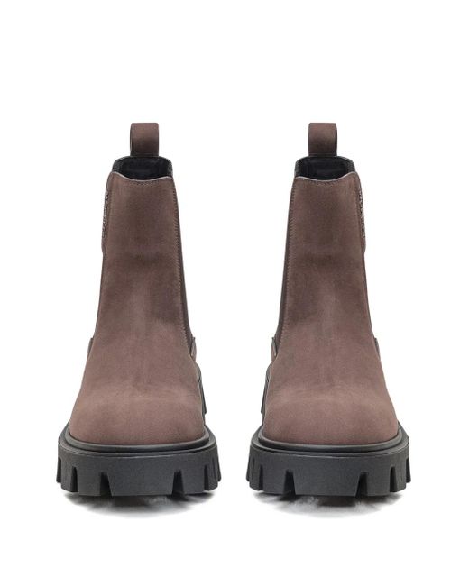 Moncler Brown Boots for men