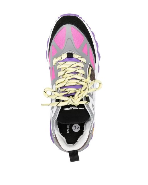 Philippe Model White Low-Top Sneakers