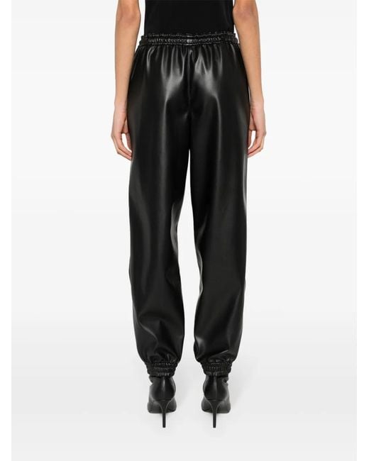 Stella McCartney Black Alter Mat Tapered Trousers