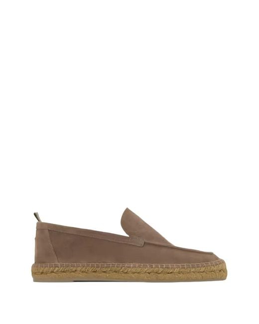 Castaner Brown Nino Suede Espadrilles for men