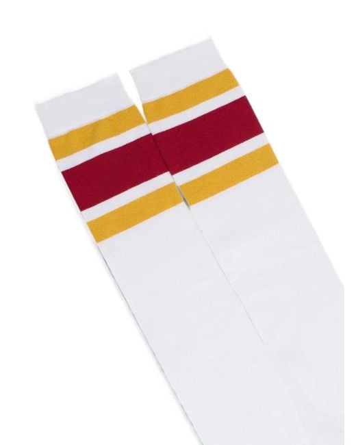DSquared² White College High Socks for men