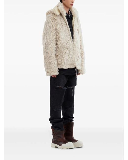 Marni Black Logo-Patch Cotton Shirt for men