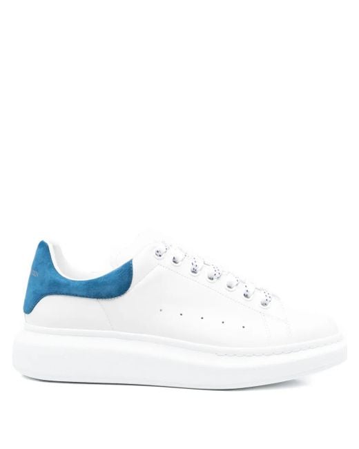 Alexander McQueen White Leather Sneakers for men