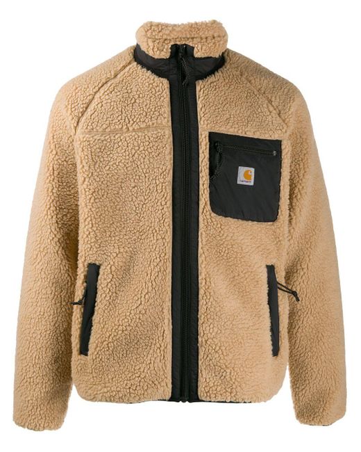 Carhartt WIP Prentis Liner Fleece Jacket in Brown for Men | Lyst Australia