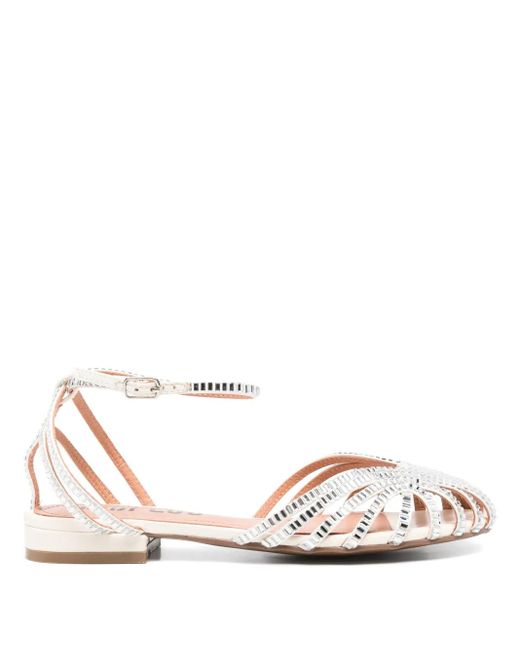 Bibi Lou White Serabi Sandals